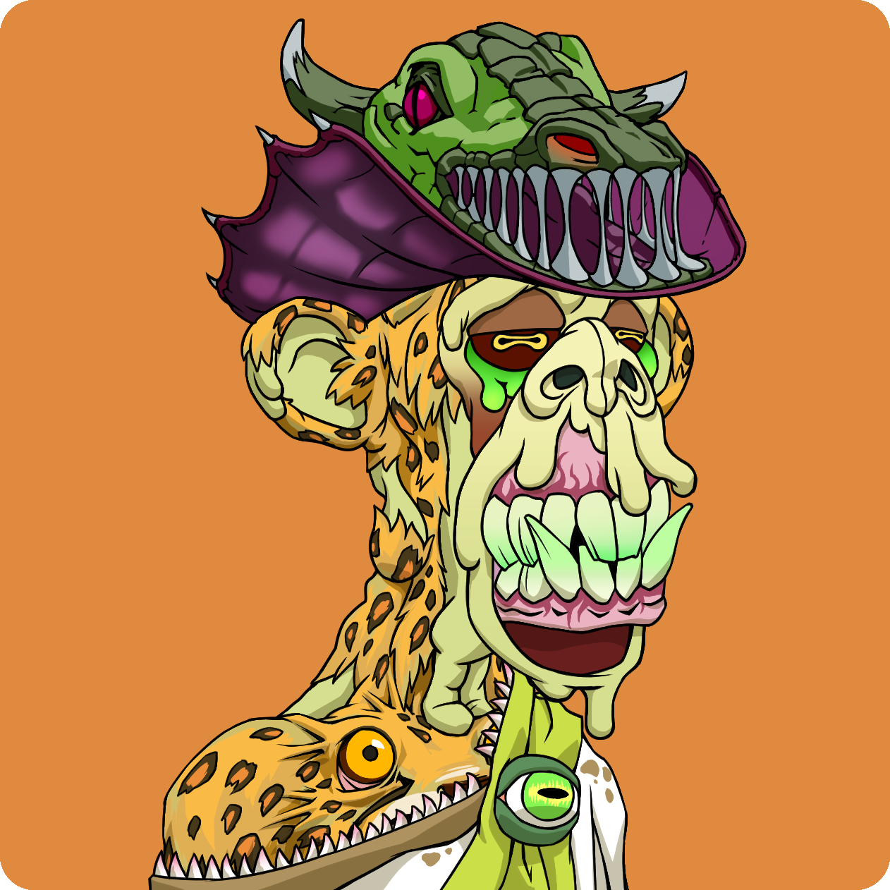 Yuga Labs - Mutant Ape Yacht Club - NFT # 9351