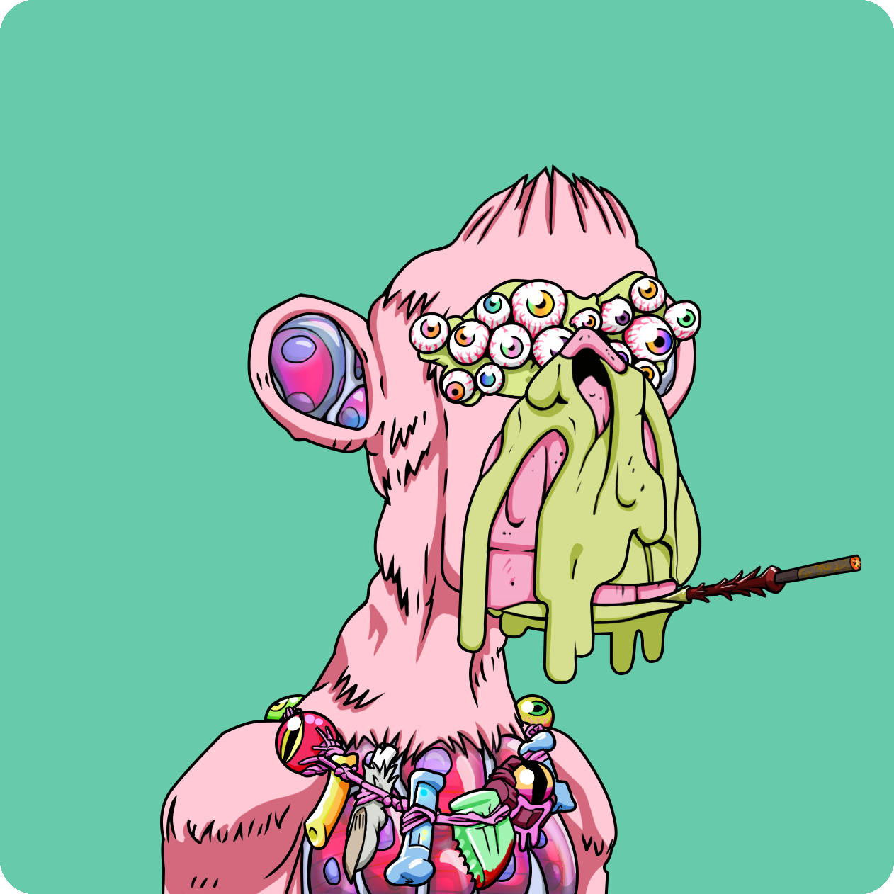 Yuga Labs - Mutant Ape Yacht Club - NFT # 6056