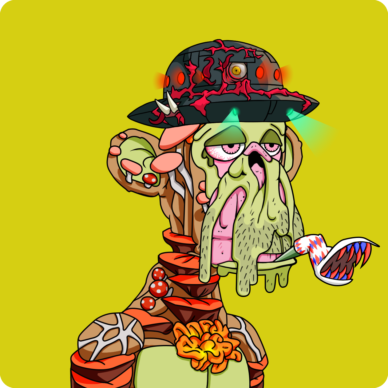 Yuga Labs - Mutant Ape Yacht Club - NFT # 7165