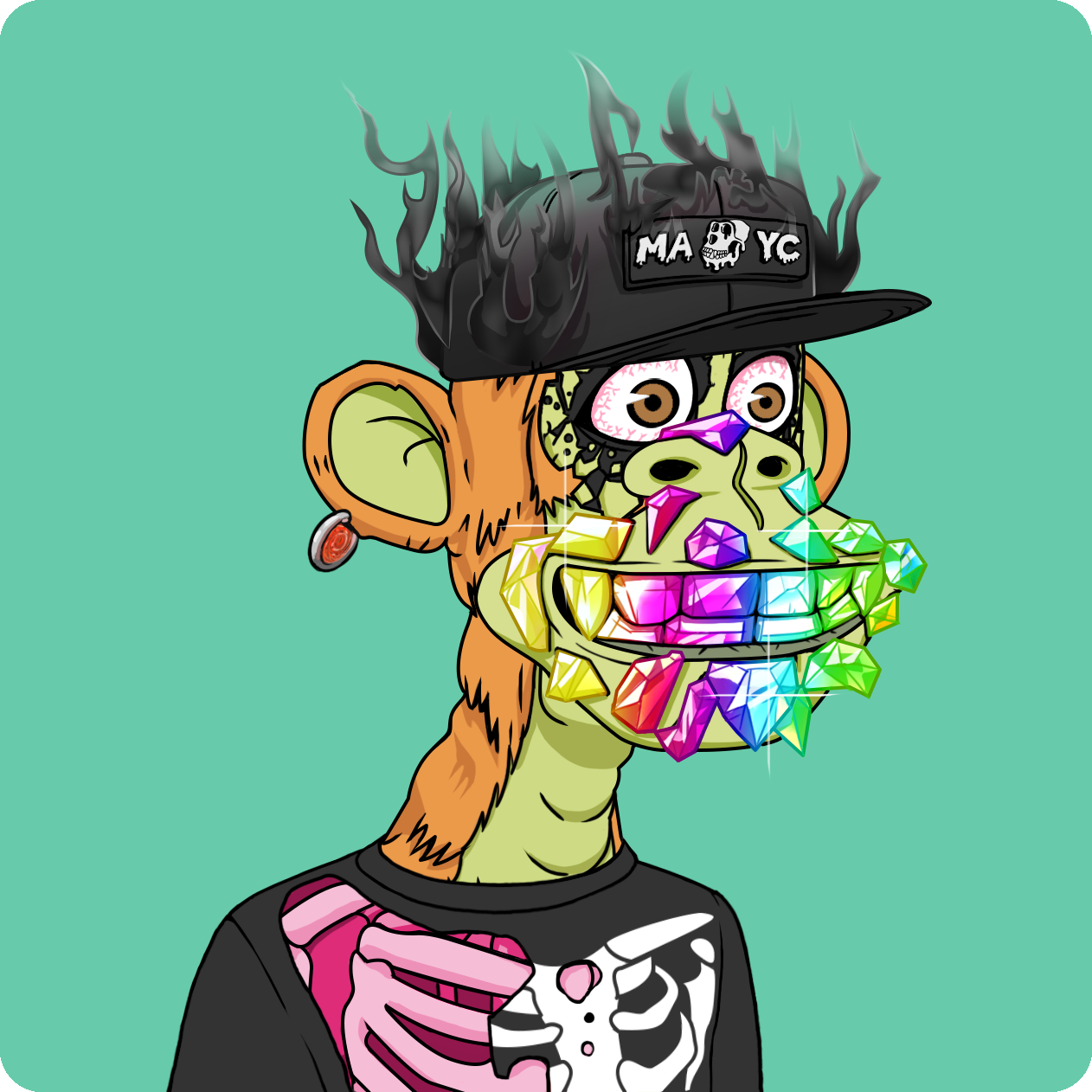 Yuga Labs - Mutant Ape Yacht Club - NFT # 57