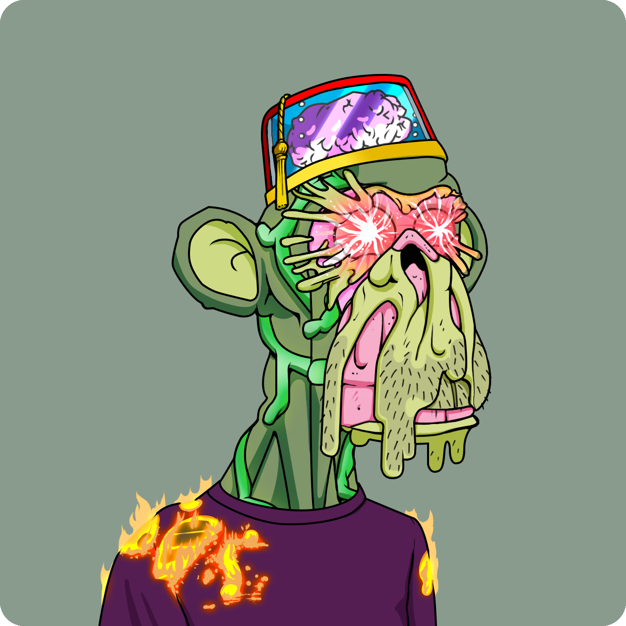 Yuga Labs - Mutant Ape Yacht Club - NFT # 19718