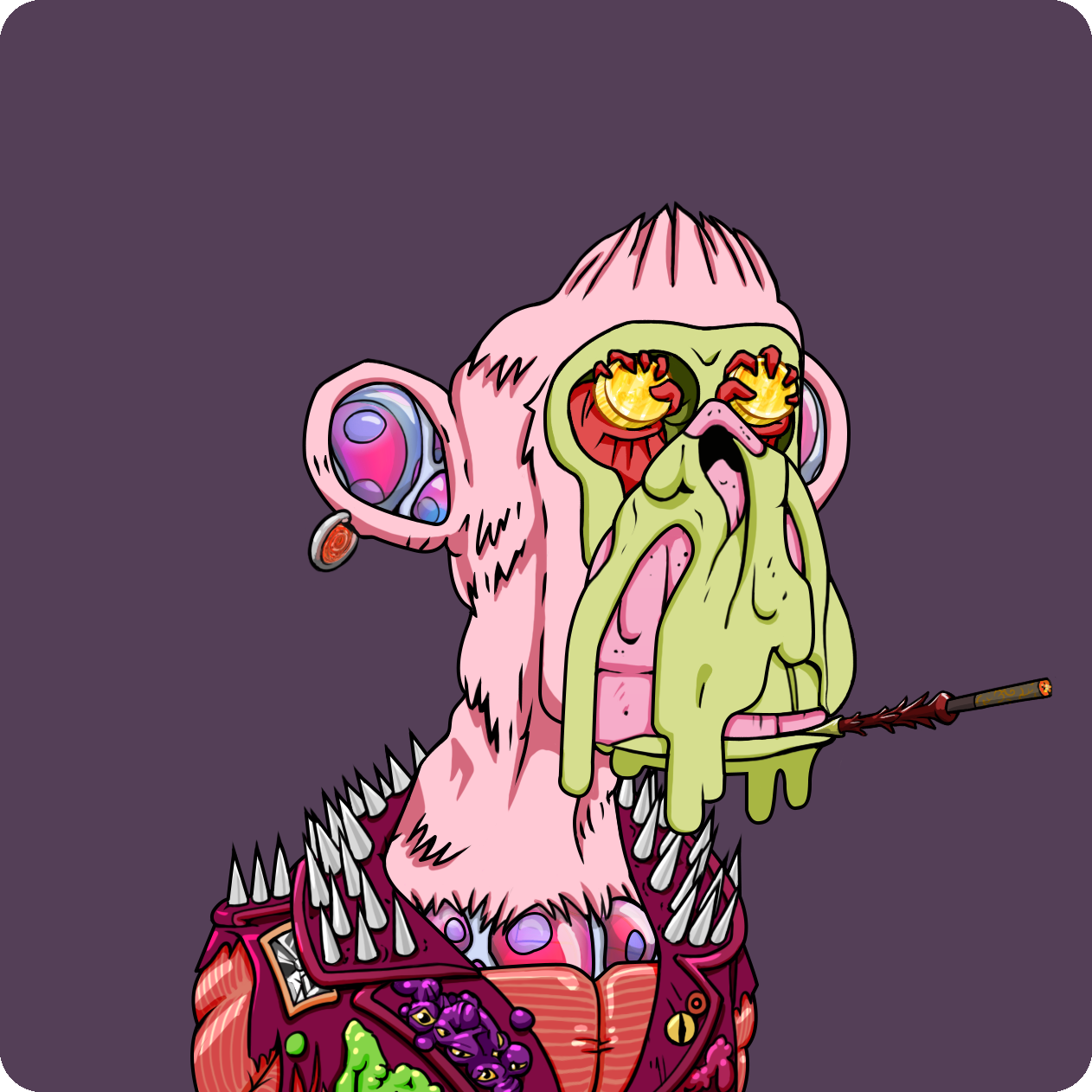 Yuga Labs - Mutant Ape Yacht Club - NFT # 634