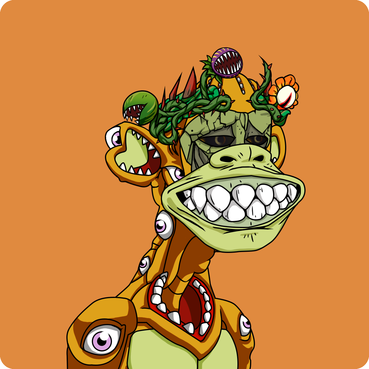 Yuga Labs - Mutant Ape Yacht Club - NFT # 21384