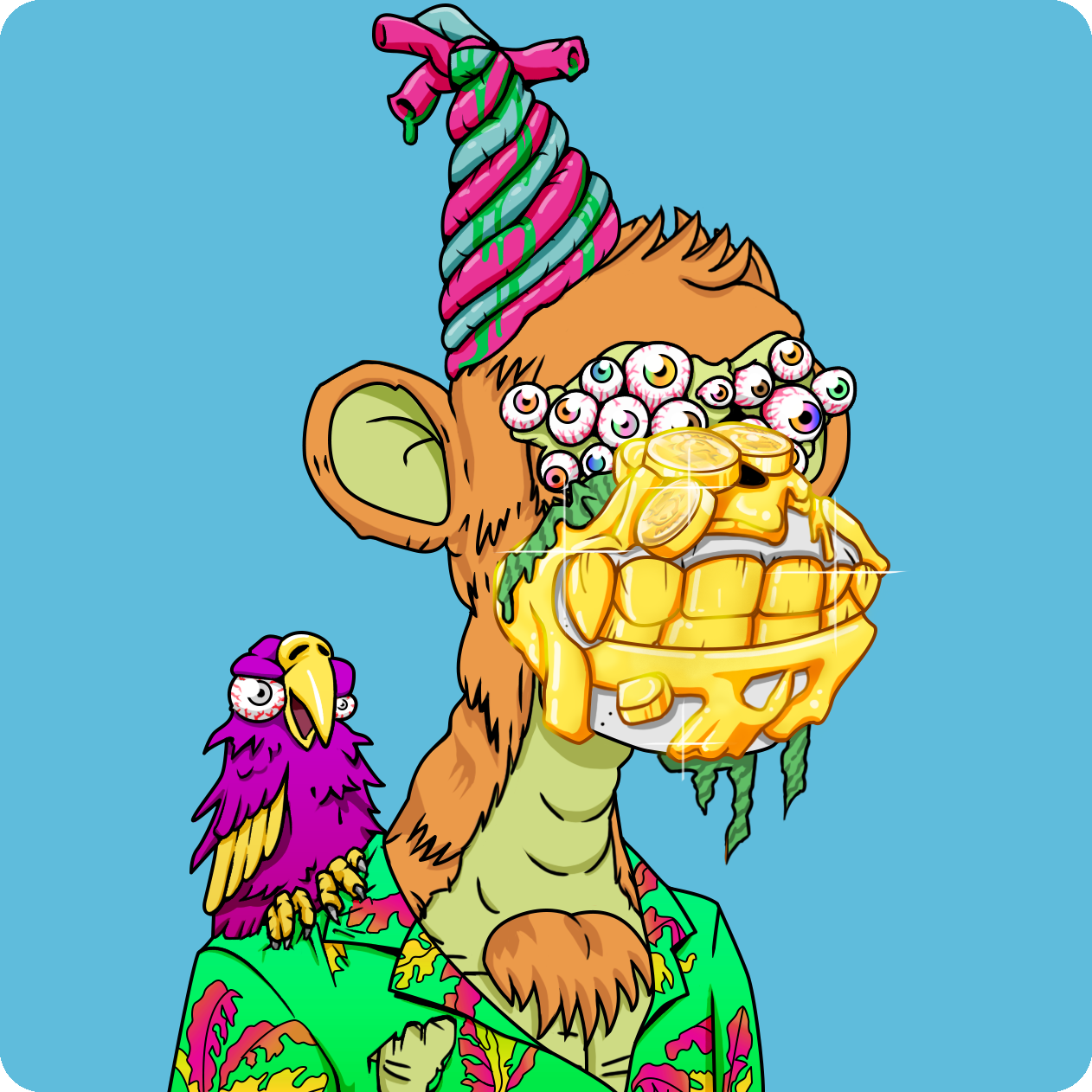 Yuga Labs - Mutant Ape Yacht Club - NFT # 9394