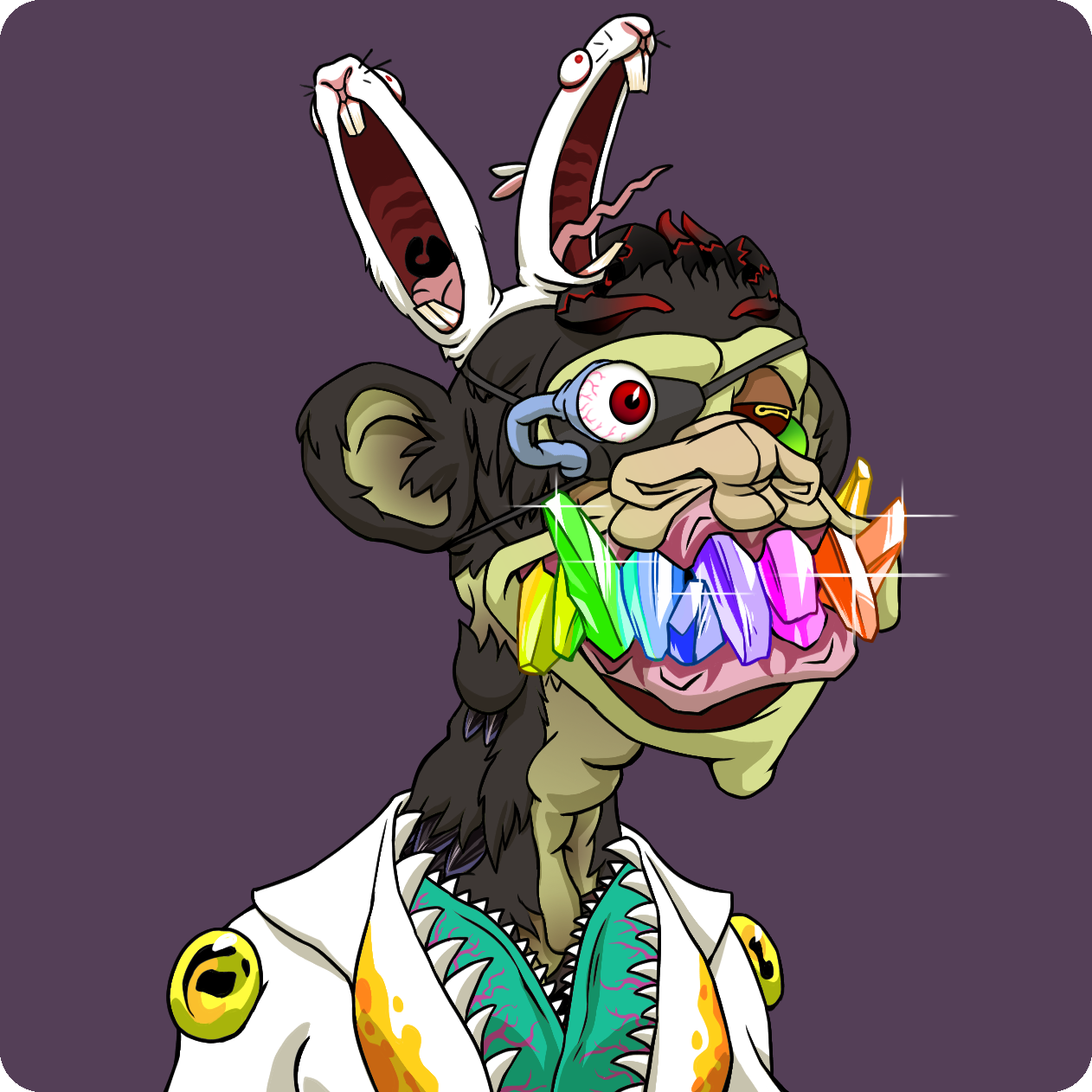 Yuga Labs - Mutant Ape Yacht Club - NFT # 1364