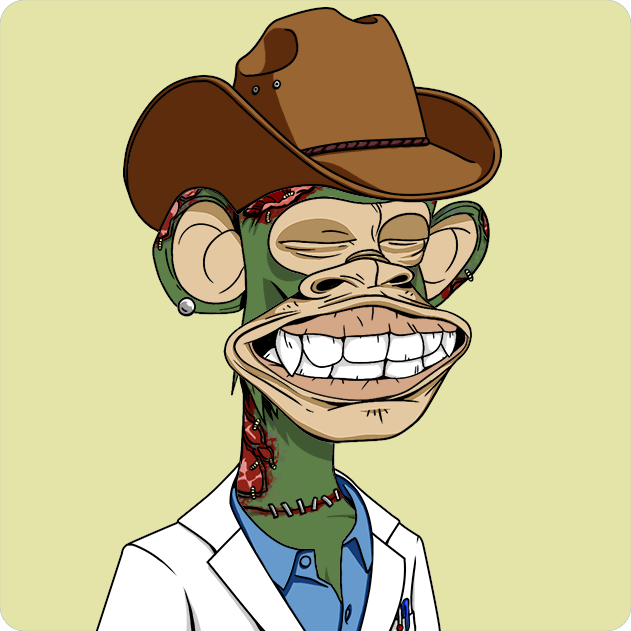 Yuga Labs - Bored Ape Yacht Club - NFT # 3343