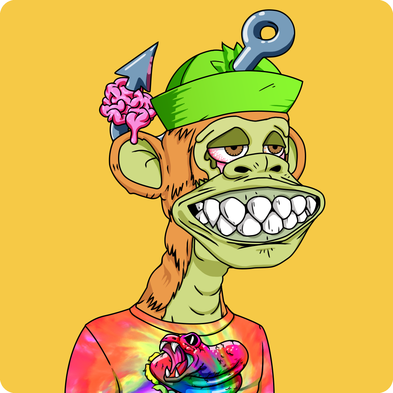 Yuga Labs - Mutant Ape Yacht Club - NFT # 3340