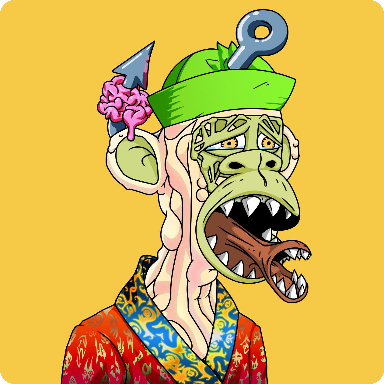 Yuga Labs - Mutant Ape Yacht Club - NFT # 19582