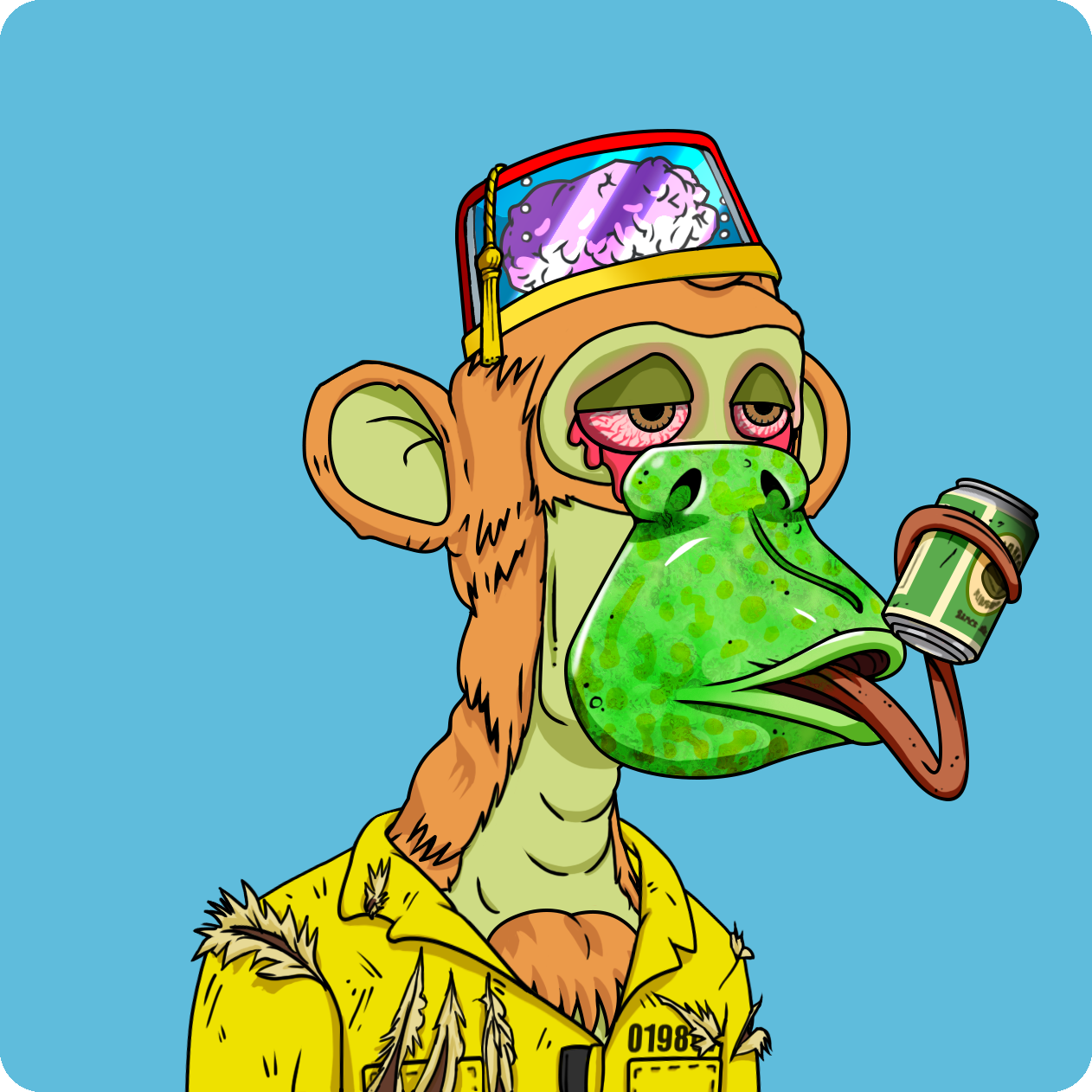 Yuga Labs - Mutant Ape Yacht Club - NFT # 3138