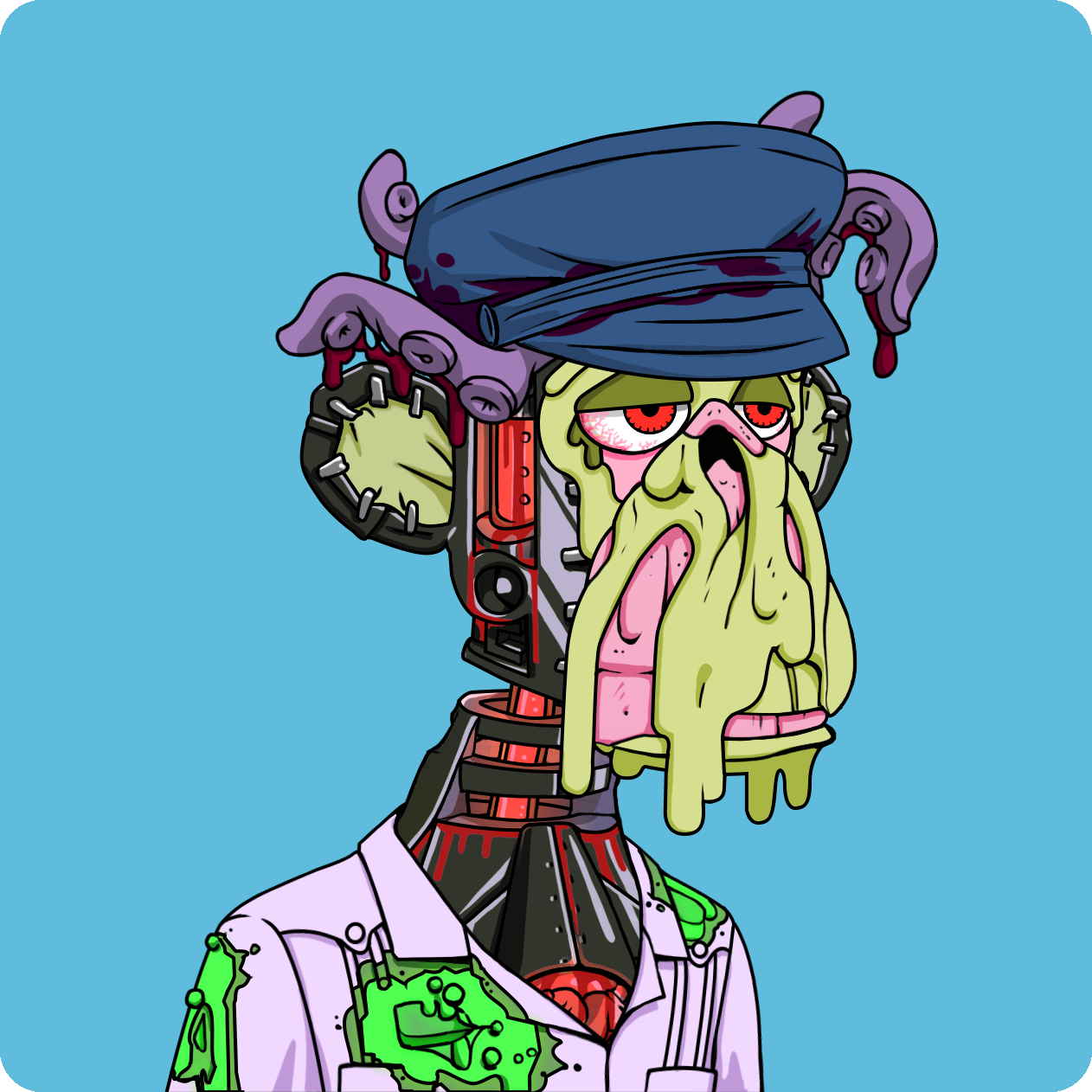 Yuga Labs - Mutant Ape Yacht Club - NFT # 17006