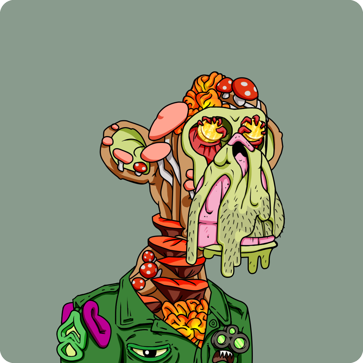 Yuga Labs - Mutant Ape Yacht Club - NFT # 1963