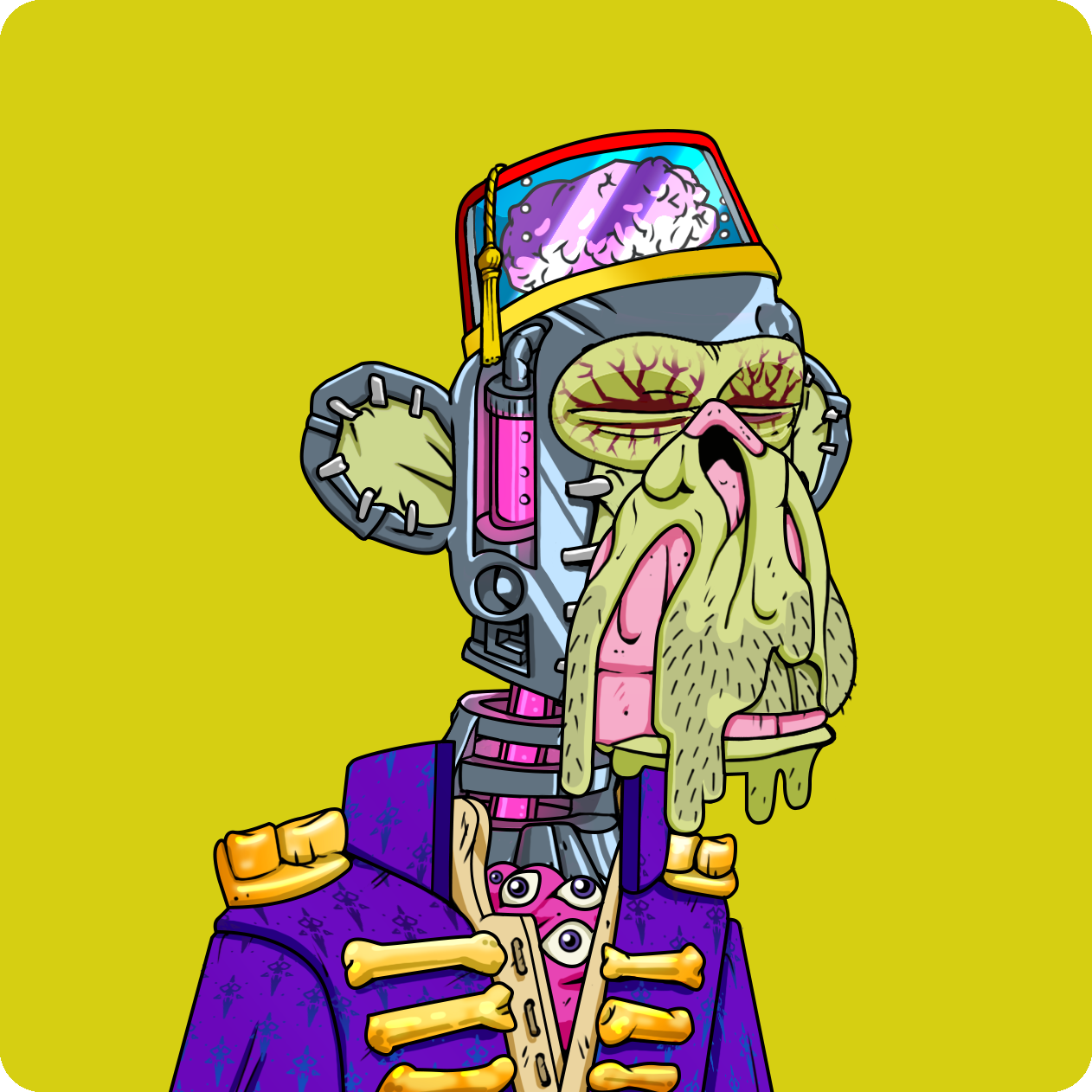 Yuga Labs - Mutant Ape Yacht Club - NFT # 6022