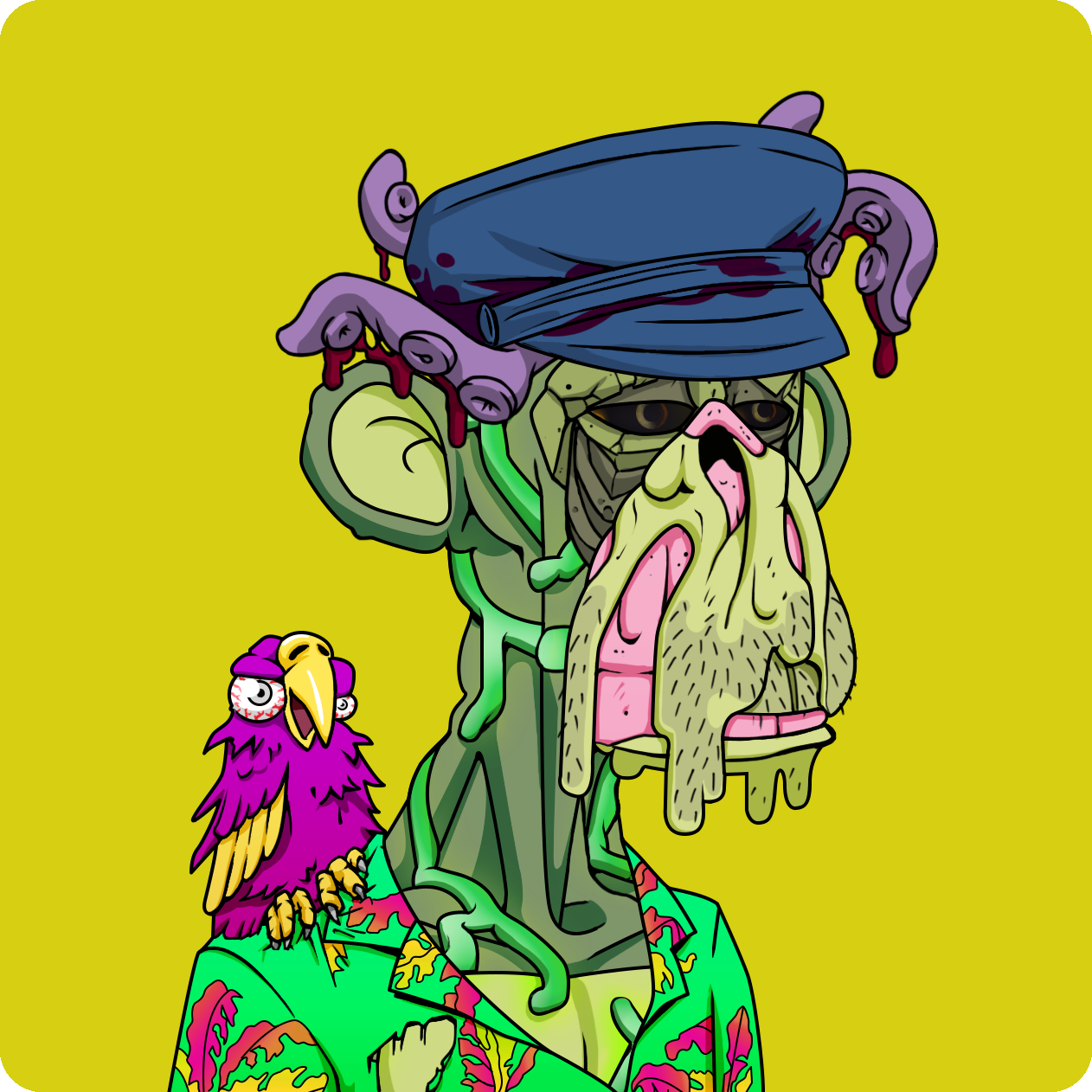 Yuga Labs - Mutant Ape Yacht Club - NFT # 27258