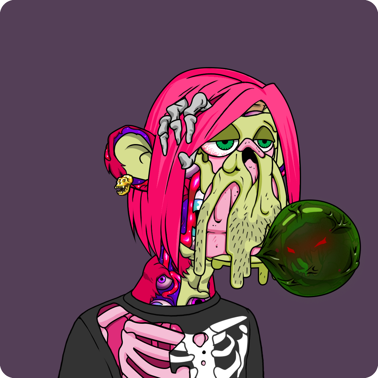 Yuga Labs - Mutant Ape Yacht Club - NFT # 11486