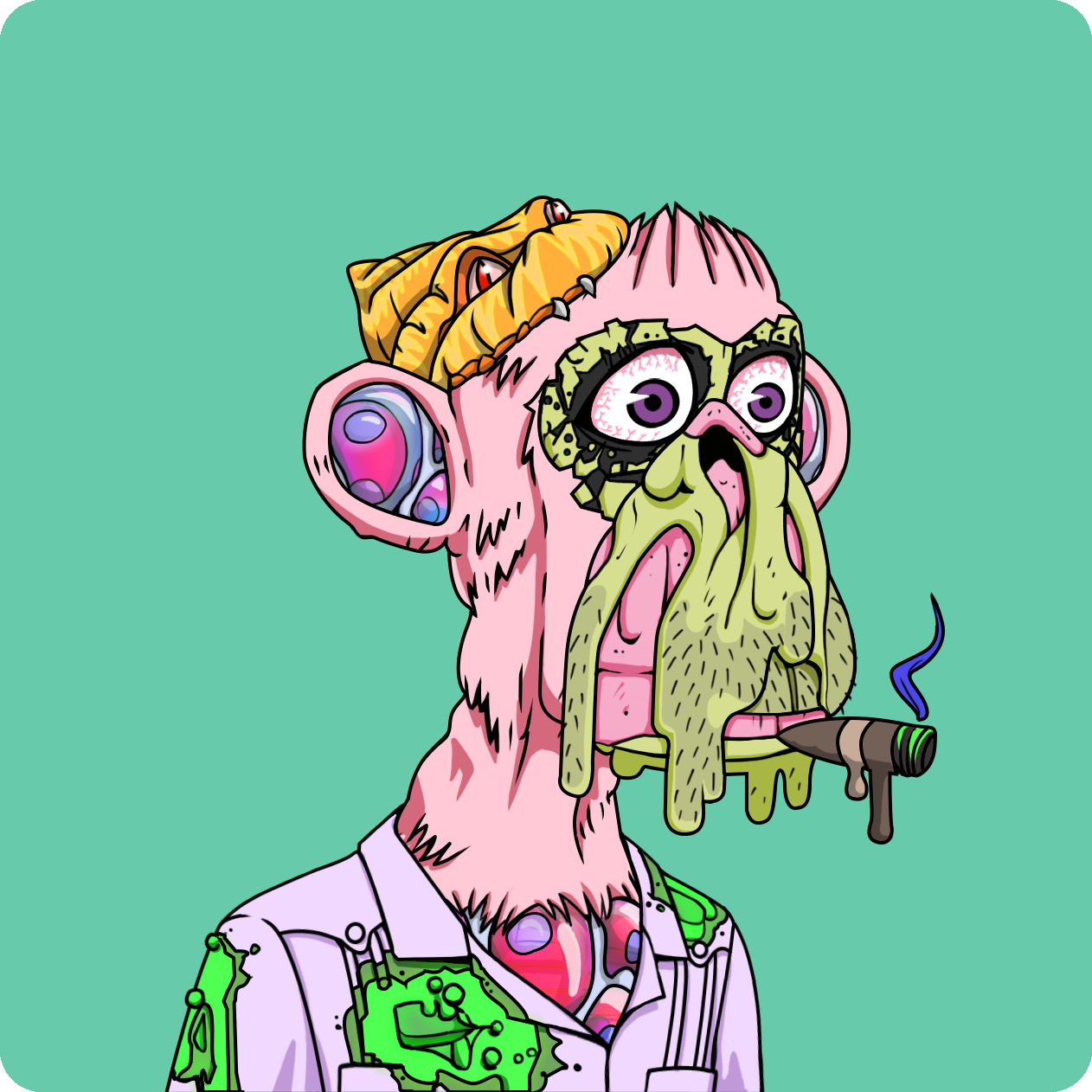 Yuga Labs - Mutant Ape Yacht Club - NFT # 2283