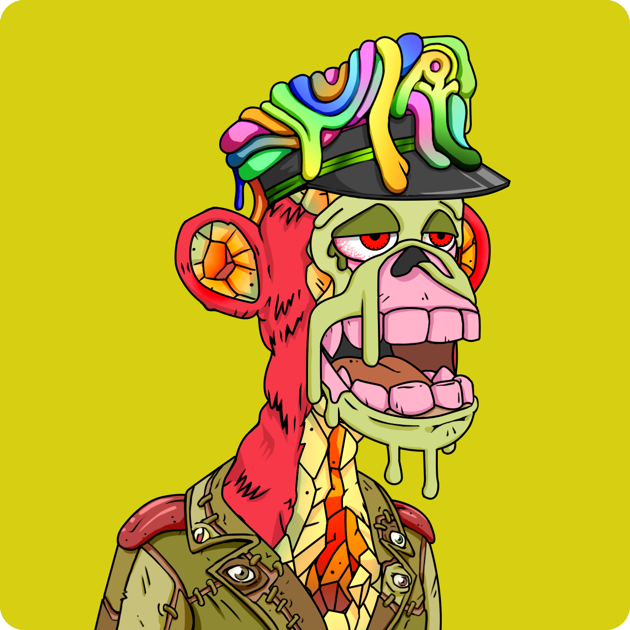 Yuga Labs - Mutant Ape Yacht Club - NFT # 13998