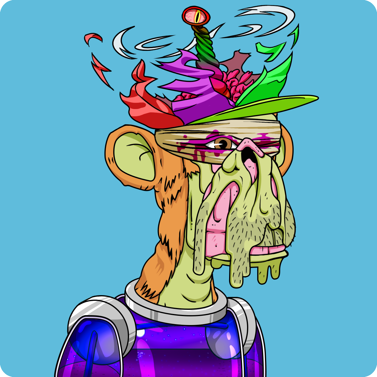 Yuga Labs - Mutant Ape Yacht Club - NFT # 17482