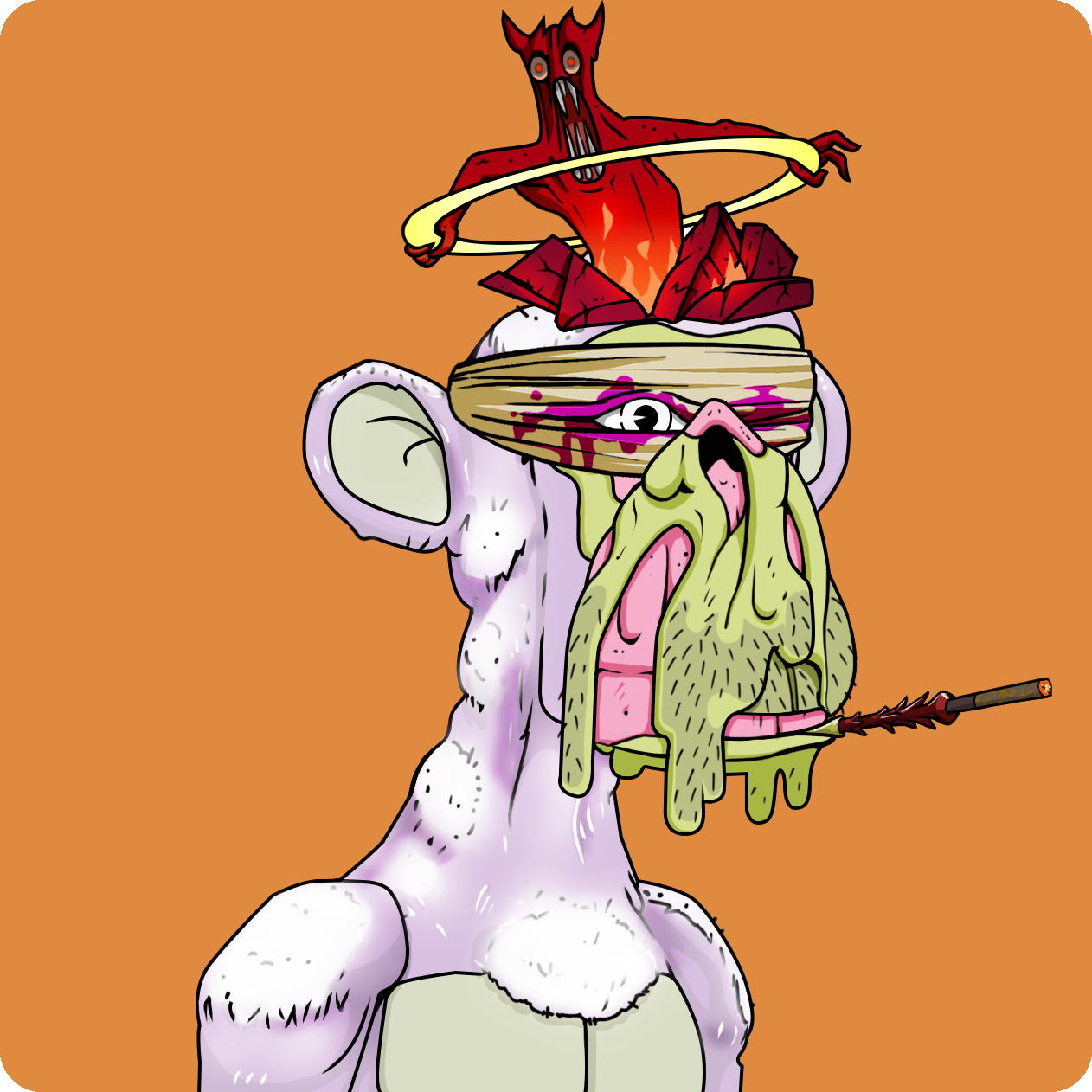 Yuga Labs - Mutant Ape Yacht Club - NFT # 24714