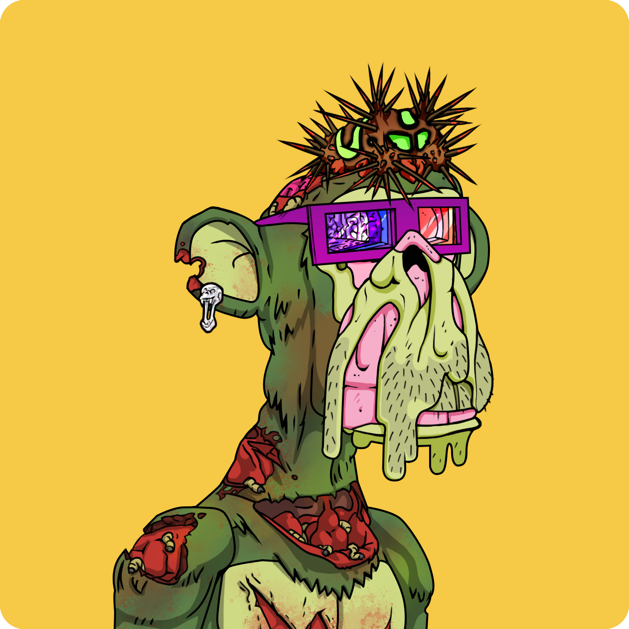 Yuga Labs - Mutant Ape Yacht Club - NFT # 1826