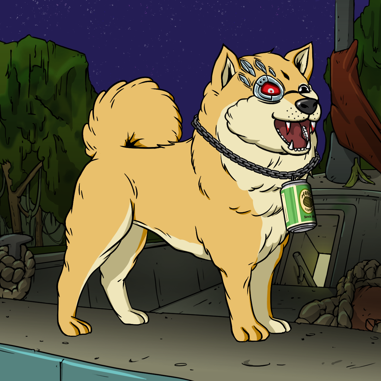 Yuga Labs - Bored Ape Kennel Club - NFT # 9786