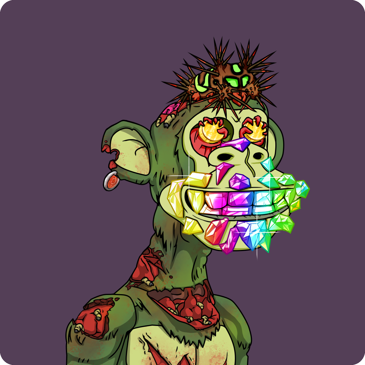 Yuga Labs - Mutant Ape Yacht Club - NFT # 12372