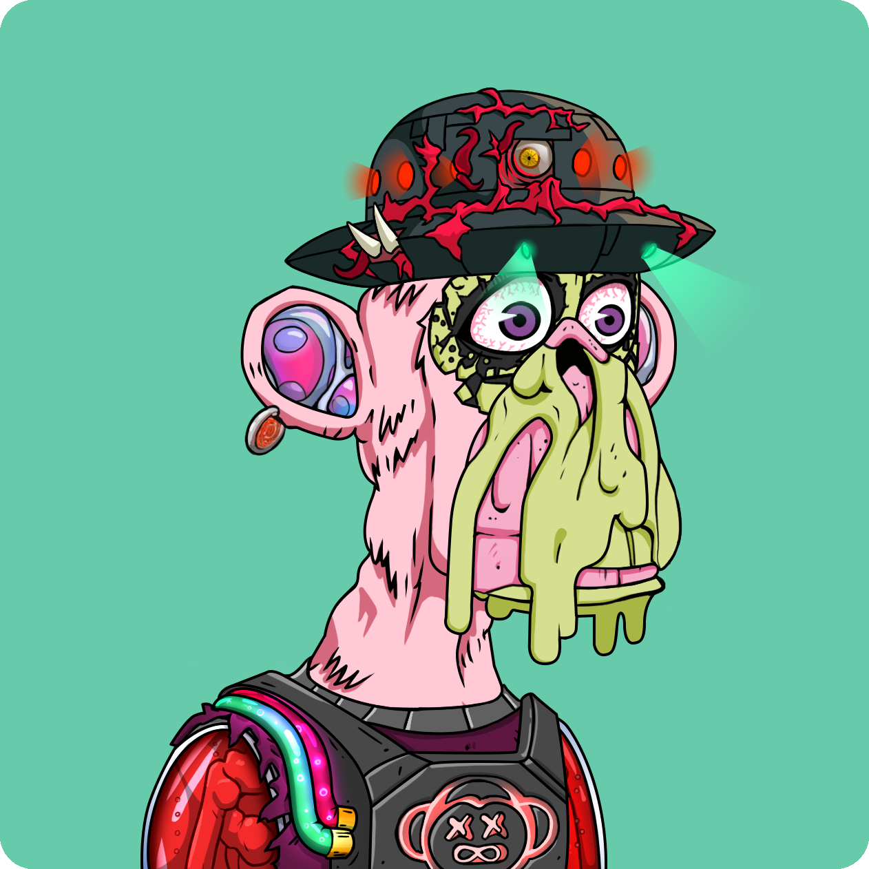 Yuga Labs - Mutant Ape Yacht Club - NFT # 21754