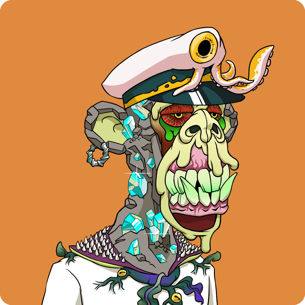 Yuga Labs - Mutant Ape Yacht Club - NFT # 8160