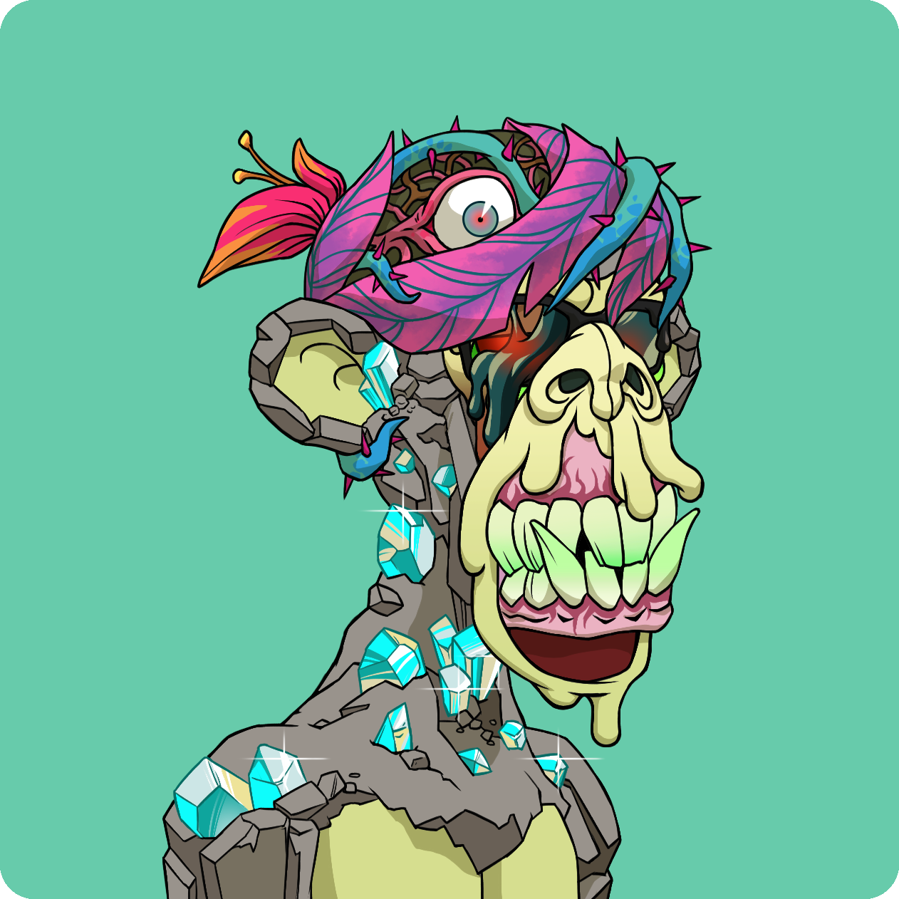 Yuga Labs - Mutant Ape Yacht Club - NFT # 2237