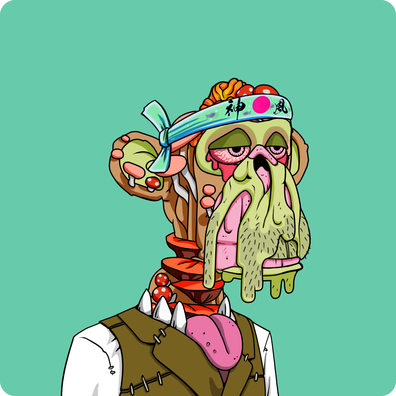 Yuga Labs - Mutant Ape Yacht Club - NFT # 25090