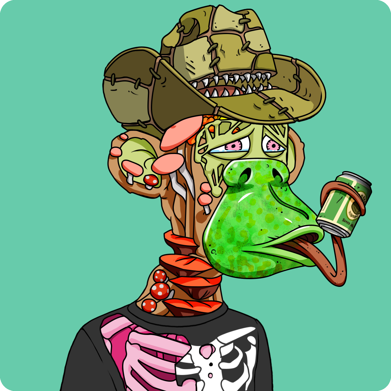 Yuga Labs - Mutant Ape Yacht Club - NFT # 6076