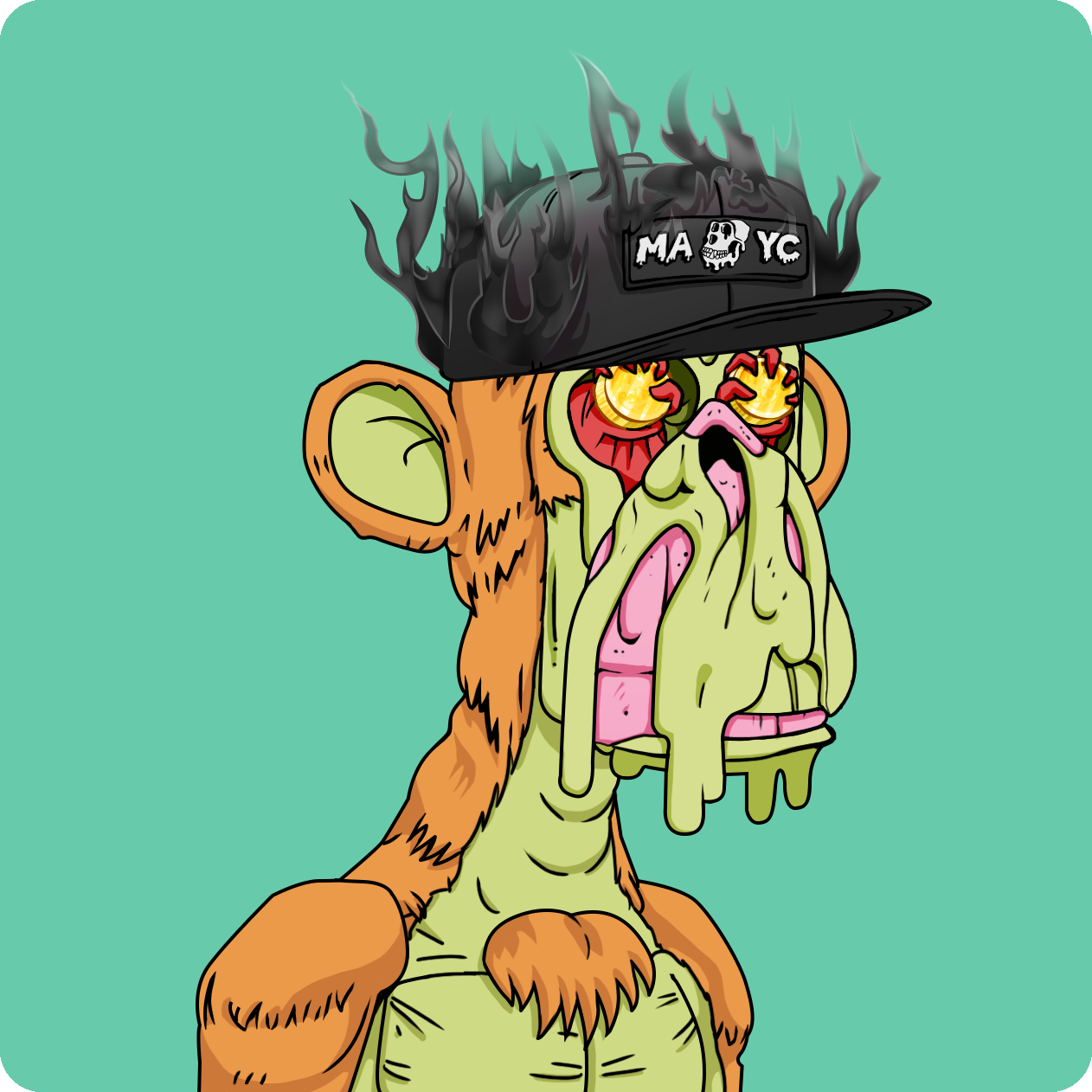 Yuga Labs - Mutant Ape Yacht Club - NFT # 14544