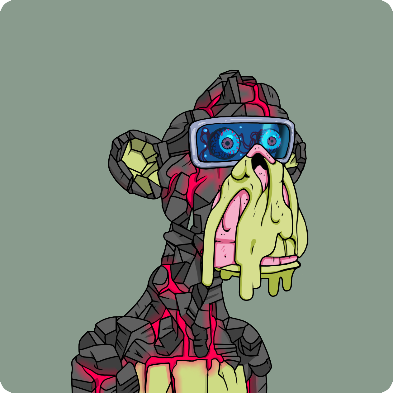 Yuga Labs - Mutant Ape Yacht Club - NFT # 25602