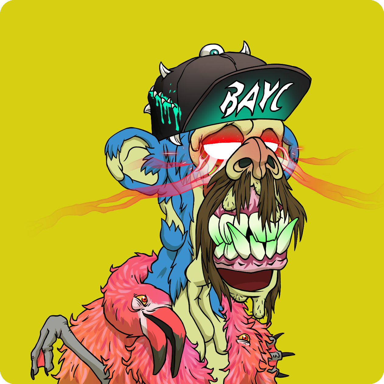 Yuga Labs - Mutant Ape Yacht Club - NFT # 13213