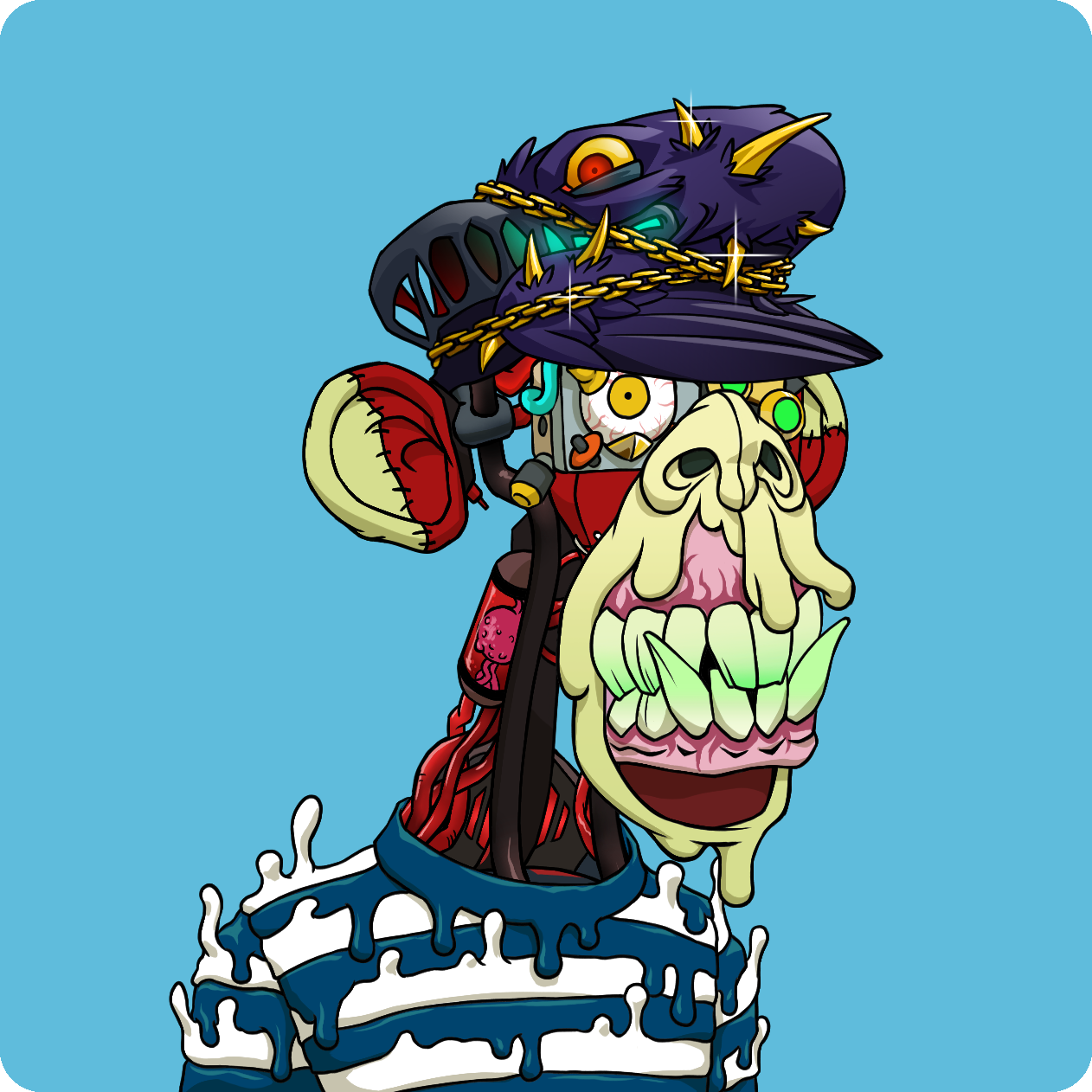 Yuga Labs - Mutant Ape Yacht Club - NFT # 5233