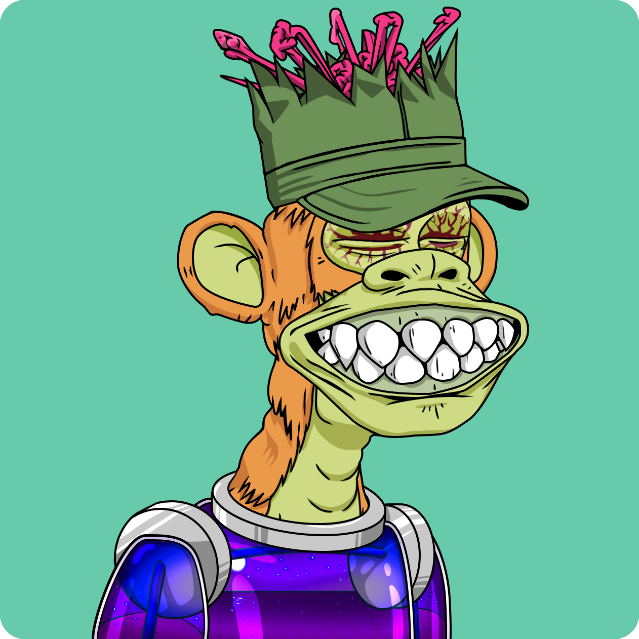 Yuga Labs - Mutant Ape Yacht Club - NFT # 24646