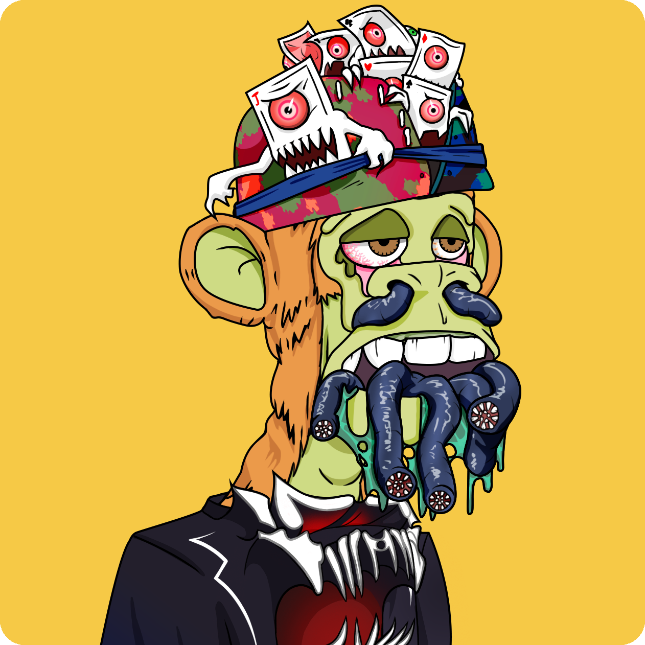 Yuga Labs - Mutant Ape Yacht Club - NFT # 12638