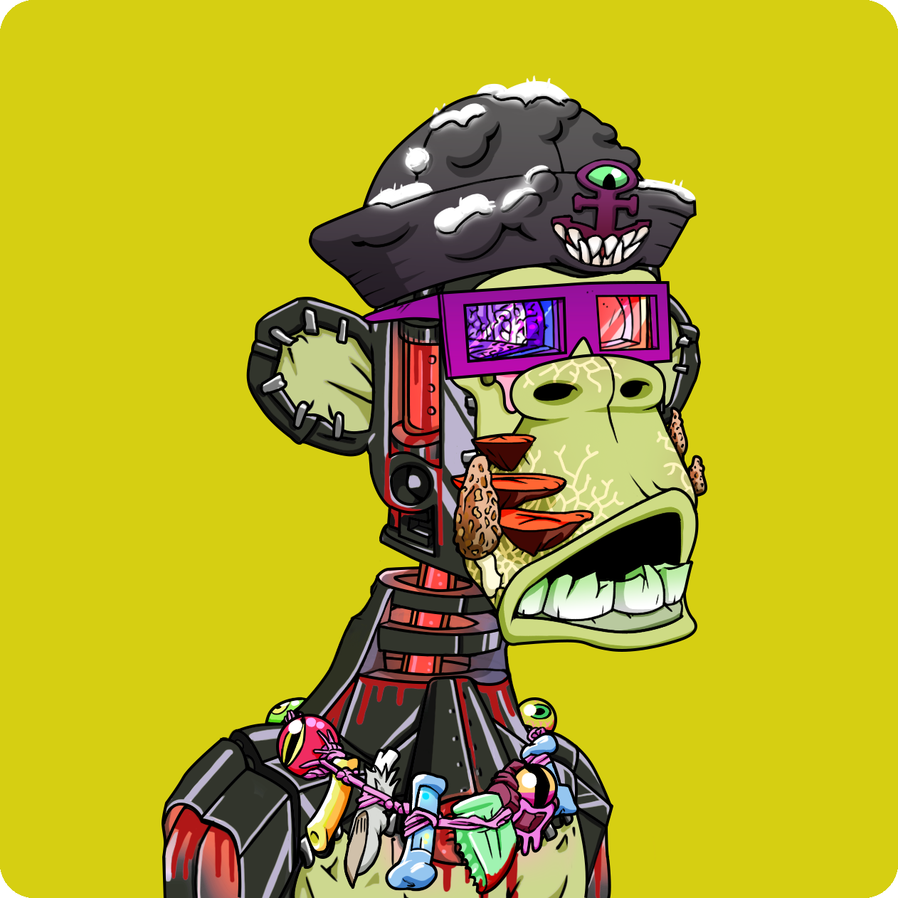 Yuga Labs - Mutant Ape Yacht Club - NFT # 5096