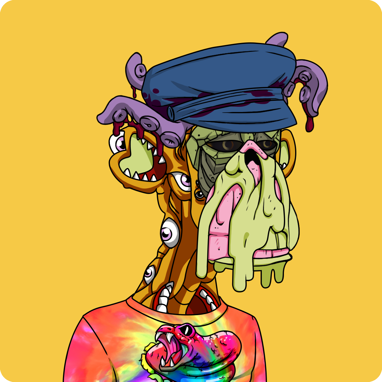 Yuga Labs - Mutant Ape Yacht Club - NFT # 8694