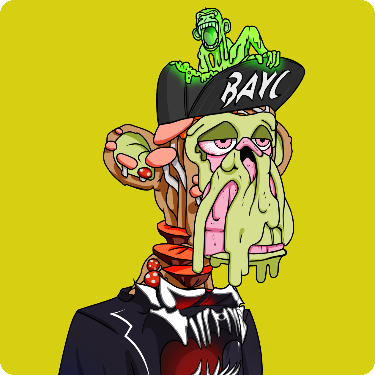 Yuga Labs - Mutant Ape Yacht Club - NFT # 9525