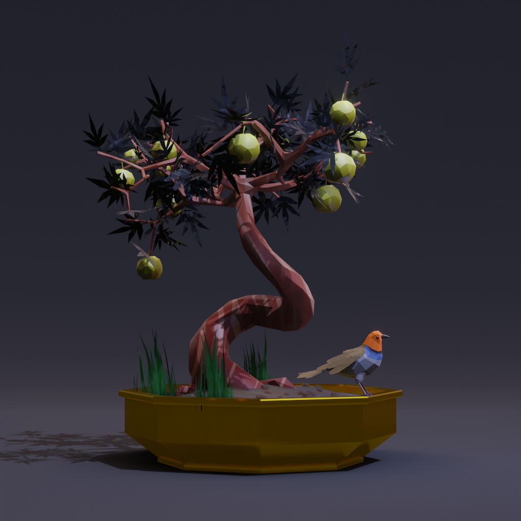 ZENFT Garden Society - Bonsai - Bonsai #8296 - NFT # 8296