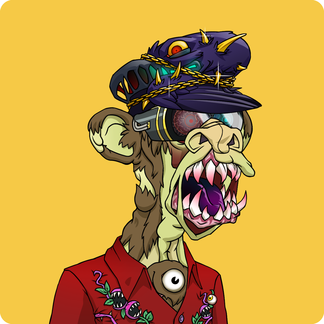 Yuga Labs - Mutant Ape Yacht Club - NFT # 2317