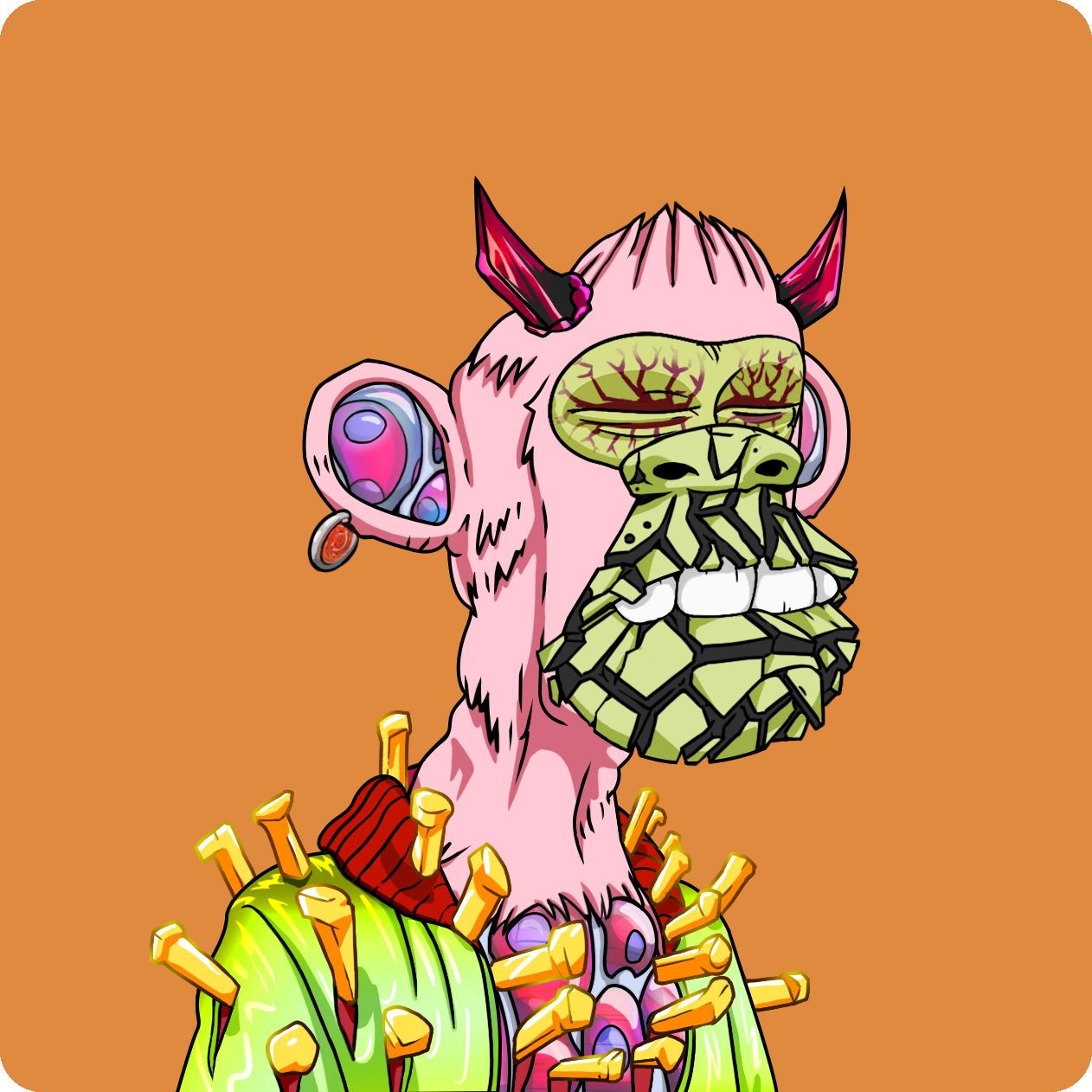 Yuga Labs - Mutant Ape Yacht Club - NFT # 3034