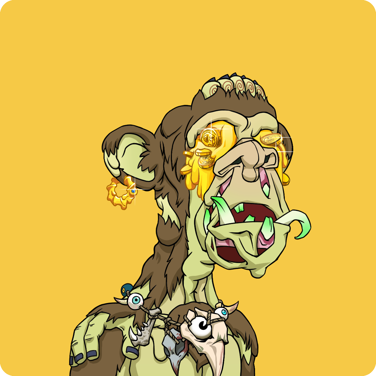 Yuga Labs - Mutant Ape Yacht Club - NFT # 28357