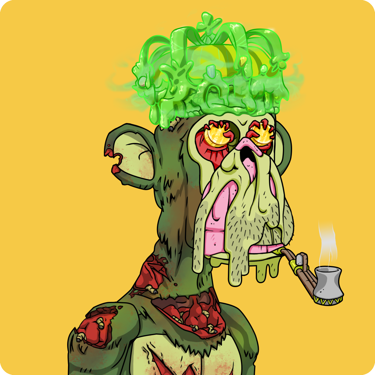 Yuga Labs - Mutant Ape Yacht Club - NFT # 27650