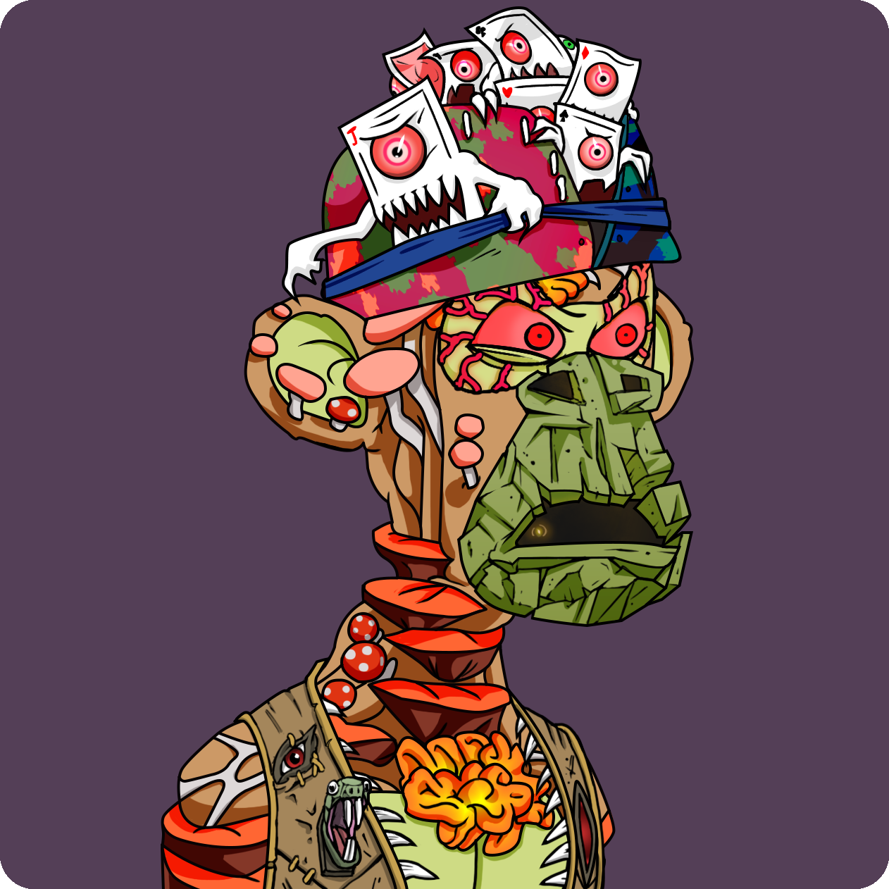 Yuga Labs - Mutant Ape Yacht Club - NFT # 10864