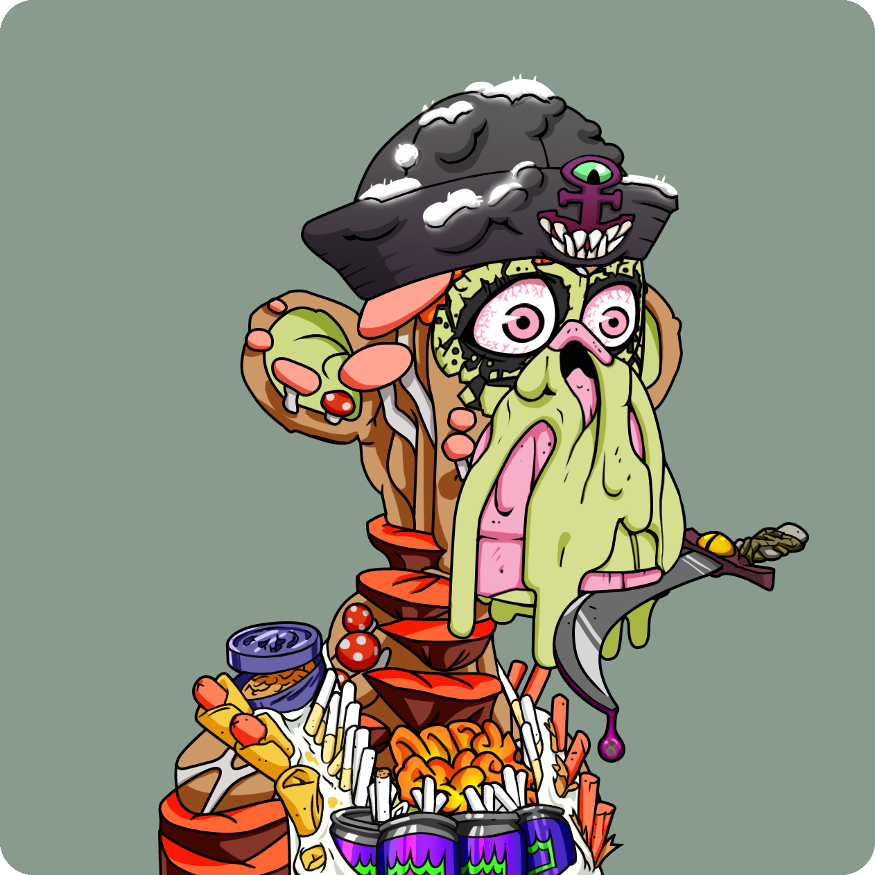 Yuga Labs - Mutant Ape Yacht Club - NFT # 1050