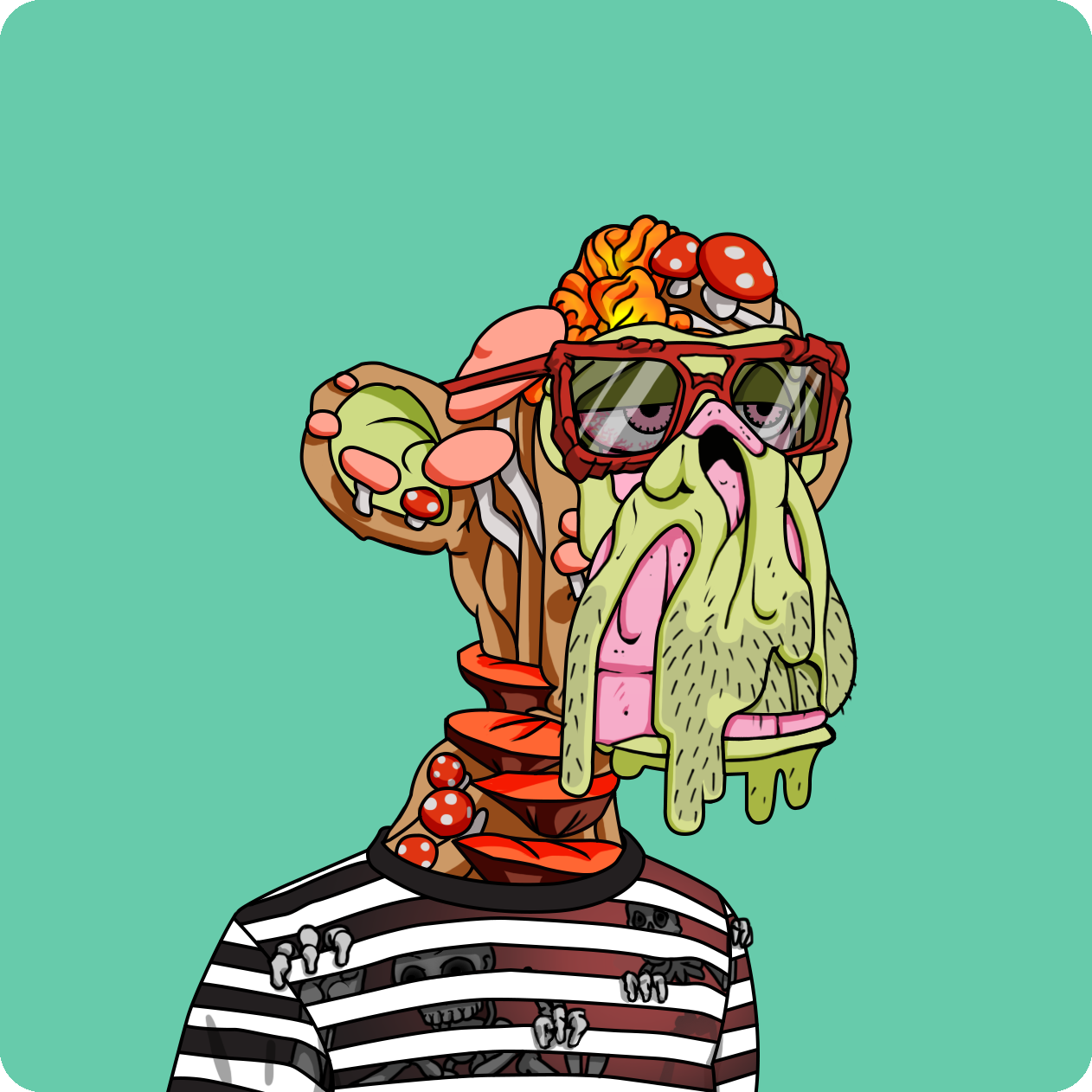 Yuga Labs - Mutant Ape Yacht Club - NFT # 20022