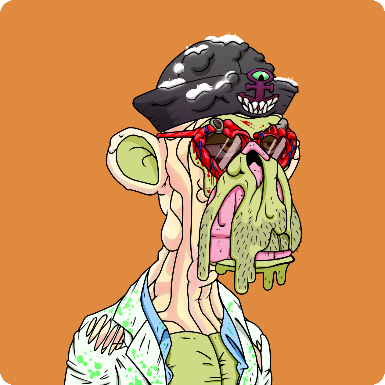 Yuga Labs - Mutant Ape Yacht Club - NFT # 3227