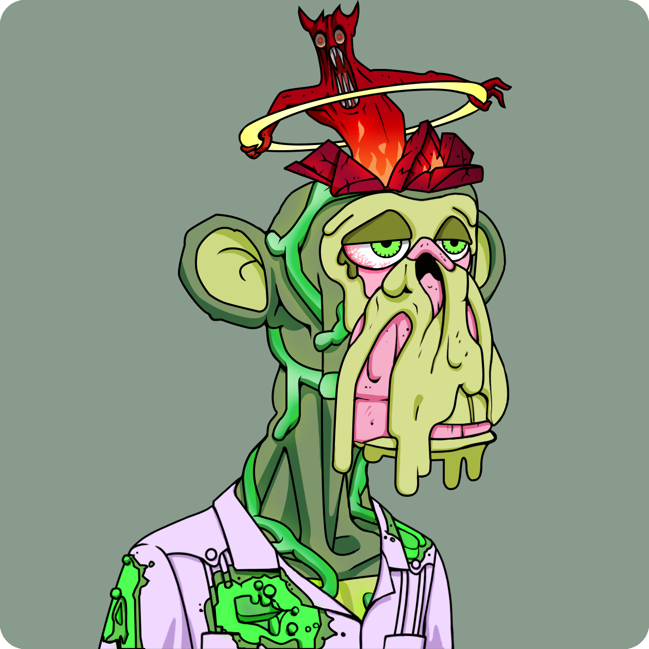 Yuga Labs - Mutant Ape Yacht Club - NFT # 1633