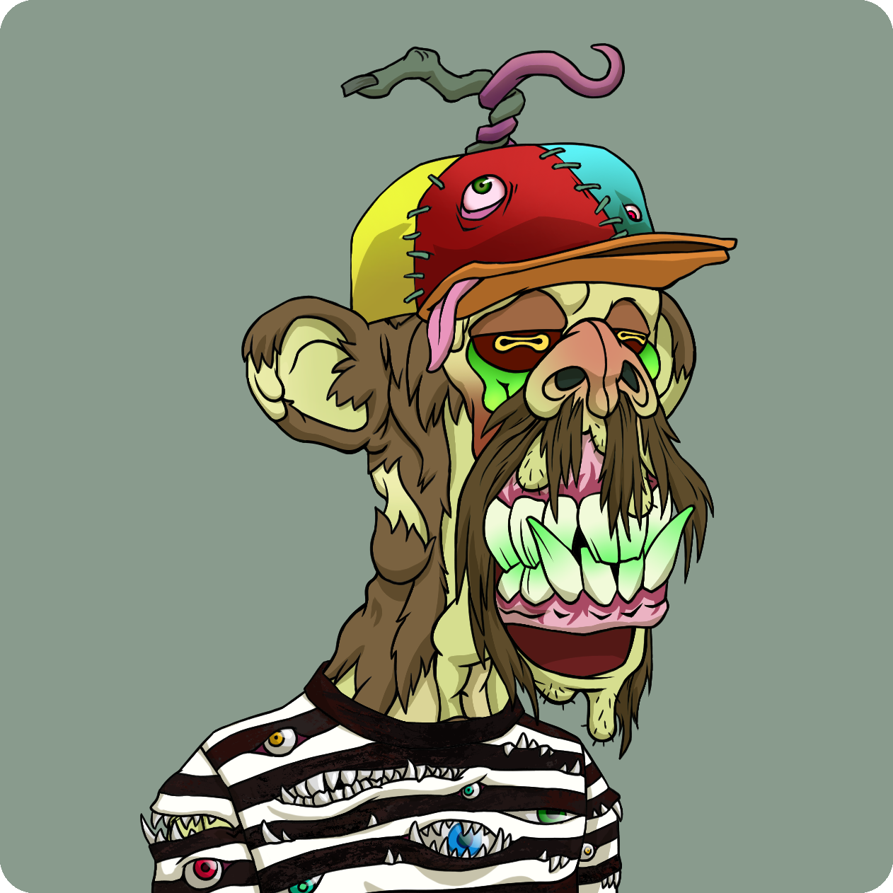 Yuga Labs - Mutant Ape Yacht Club - NFT # 4640